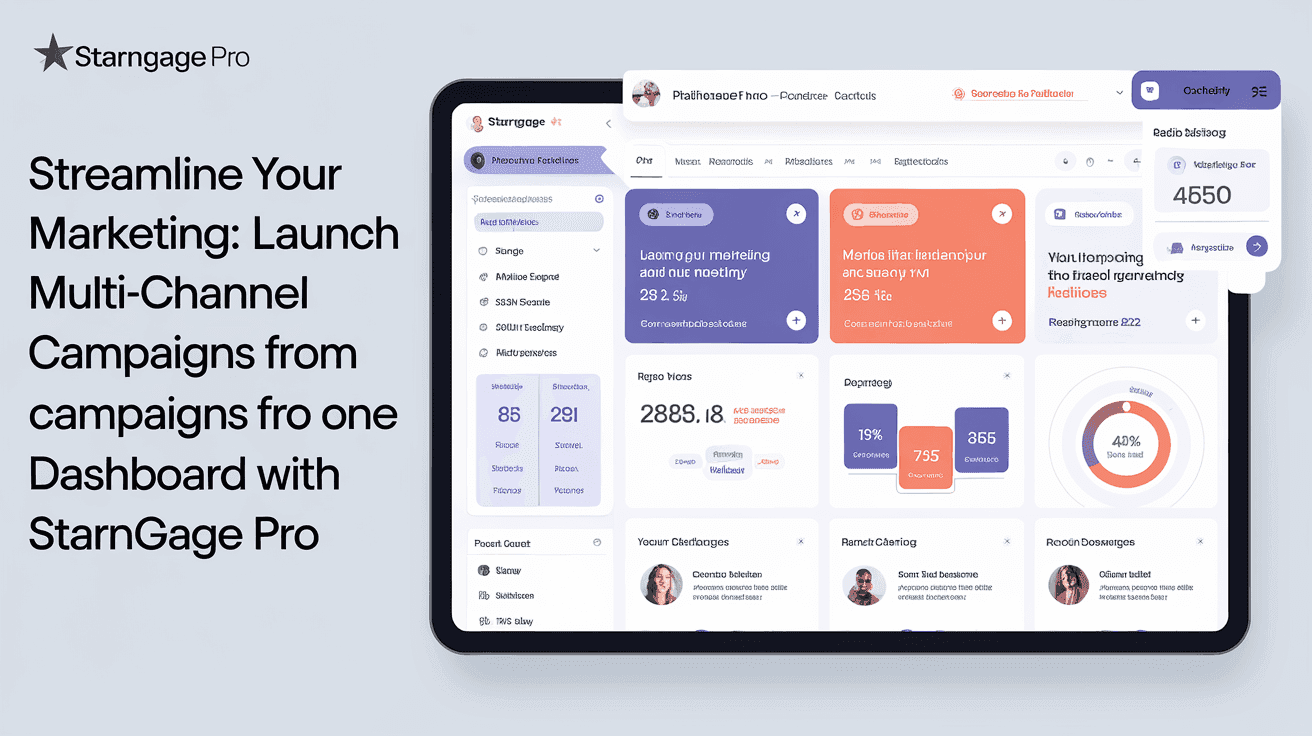 Streamline Your Marketing: Launch Multi-Channel Campaigns from One Dashboard with StarNgage Pro