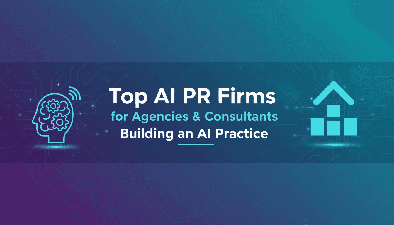 Top AI PR Firms for Agencies & Consultants Building an AI Practice